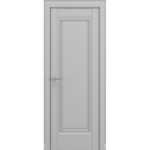 Межкомнатная дверь Classic Baguette Неаполь ДГ Baguette B1 цвет Матовый Серый 