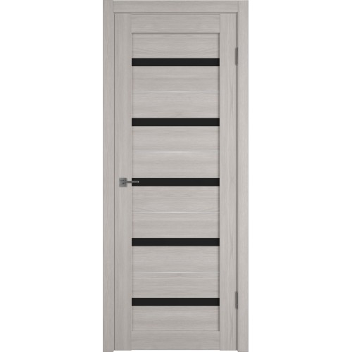 Межкомнатная дверь Atum Pro AL7 Black Gloss цвет Stone Oak стекло black gloss