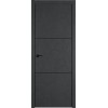 Межкомнатная дверь Urban 2 цвет Jet loft кромка Black Edge 