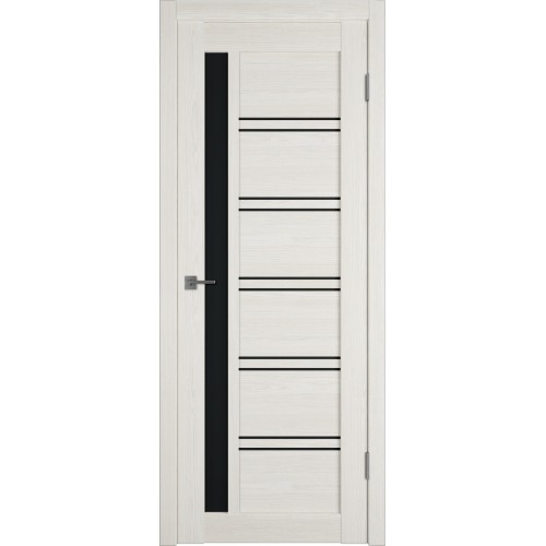 Межкомнатная дверь Atum Pro Х38 Black Gloss цвет Artic Oak стекло black gloss