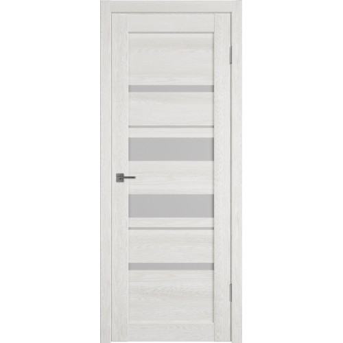 Межкомнатная дверь Atum Pro Х29 White Cloud цвет Bianco Р стекло white cloud