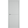 Межкомнатная дверь Urban 1 цвет Steel кромка Silver Edge 