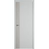 Межкомнатная дверь Urban V цвет Steel кромка Silver Edge вставка Stone Oak