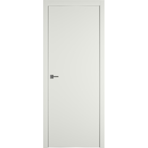 Межкомнатная дверь Urban Z цвет MidWhite кромка Silver Edge 