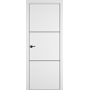 Межкомнатная дверь Urban 2 цвет Ice кромка Black Edge 