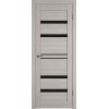 Межкомнатная дверь Atum Pro Х26 Black Gloss цвет Stone Oak стекло black gloss