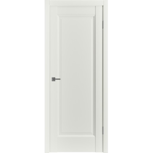 Межкомнатная дверь Emalex E1 ДГ цвет MidWhite 