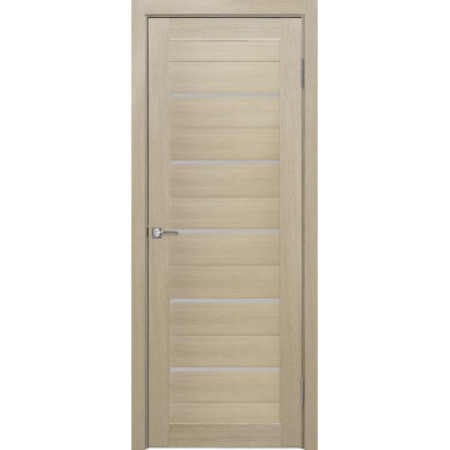 Межкомнатная дверь Portas 22S(р) цвет Лиственница крем стекло мателюкс матовое