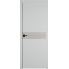 Межкомнатная дверь Urban H цвет Steel кромка Black Edge вставка Stone Oak