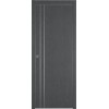 Межкомнатная дверь Urban 2 V цвет Jet loft кромка Silver Edge 