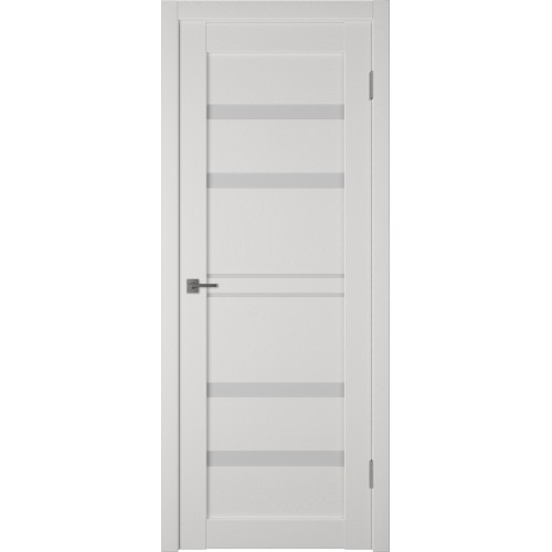 Межкомнатная дверь Atum Pro Х26 White Cloud цвет Milky White стекло white cloud
