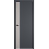 Межкомнатная дверь Urban V цвет Onyx кромка Black Edge вставка Stone Oak