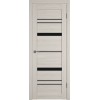 Межкомнатная дверь Atum Pro Х25 Black Gloss цвет Scansom Oak стекло black gloss