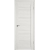 Межкомнатная дверь Atum Pro Х27 White Cloud цвет Bianco Р стекло white cloud
