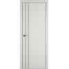 Межкомнатная дверь Urban 2 V цвет MidWhite кромка Black Edge 