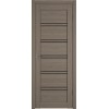 Межкомнатная дверь Atum Pro Х28 Black Gloss цвет Brun oak стекло black gloss