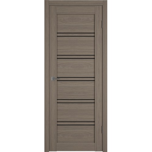 Межкомнатная дверь Atum Pro Х28 Black Gloss цвет Brun oak стекло black gloss