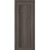 Межкомнатная дверь Zadoor S S22 ДО цвет Дарк вуд стекло Lacobel Black Classic