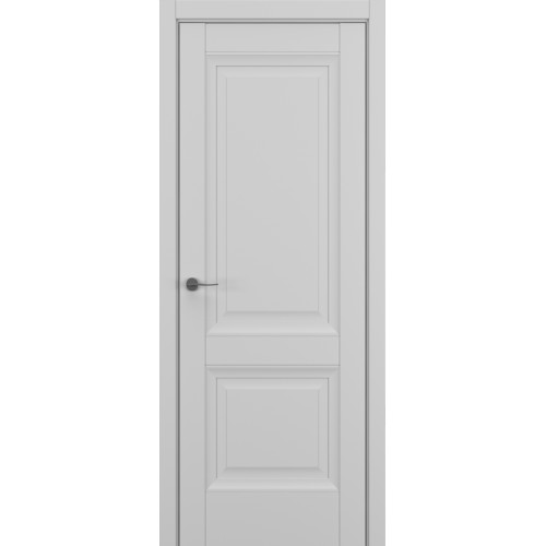 Межкомнатная дверь Classic Baguette Венеция ДГ Baguette B2 цвет Матовый Серый 