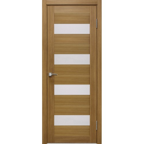Межкомнатная дверь Portas 23S(р) цвет Орех карамель стекло мателюкс матовое