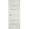 Межкомнатная дверь Emalex E26 ДО цвет MidWhite стекло white cloud