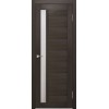 Межкомнатная дверь Portas 28S(р) цвет Орех шоколад стекло мателюкс матовое