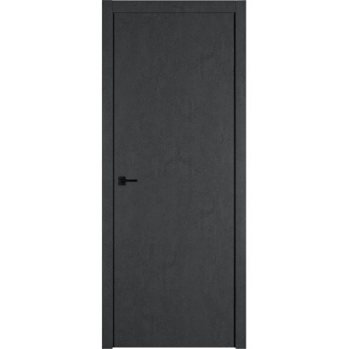 Межкомнатная дверь Urban Z цвет Jet loft кромка Black Edge 