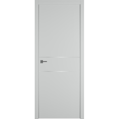 Межкомнатная дверь Urban 2 H цвет Steel кромка Silver Edge 