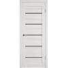 Межкомнатная дверь Atum Pro Х27 Black Gloss цвет Bianco Р стекло black gloss