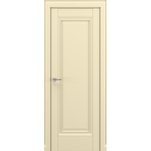 Межкомнатная дверь Classic Baguette Неаполь ДГ Baguette B1 цвет Матовый крем 
