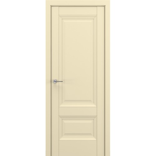 Межкомнатная дверь Classic Baguette Турин ДГ Baguette B2 цвет Матовый крем 