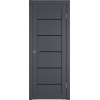 Межкомнатная дверь Emalex E27 ДО цвет Onyx стекло black gloss