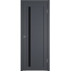 Межкомнатная дверь Emalex E34 ДО цвет Onyx стекло black gloss