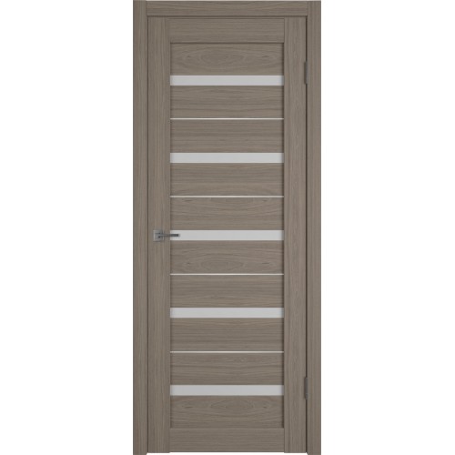 Межкомнатная дверь Atum Pro AL7 White Cloud цвет Brun oak стекло white cloud