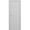 Межкомнатная дверь ART Lite Scala ДГ цвет Светло-серая эмаль RAL 7047 кромка нет