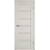 Межкомнатная дверь Atum Pro Х28 White Cloud цвет Artic Oak стекло white cloud