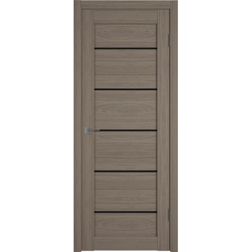 Межкомнатная дверь Atum Pro Х27 Black Gloss цвет Brun oak стекло black gloss