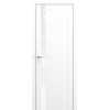 Межкомнатная дверь Zadoor S S26 ДО цвет Белый матовый стекло Pure White