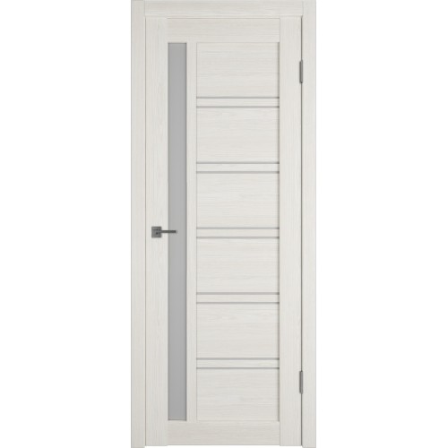Межкомнатная дверь Atum Pro Х38 White Cloud цвет Artic Oak стекло white cloud