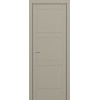 Межкомнатная дверь ART Lite Eleganza ДГ цвет Серый шелк эмаль RAL 7044 кромка нет