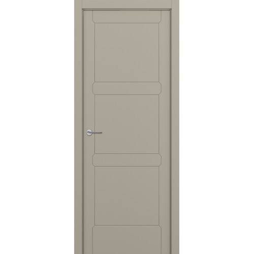 Межкомнатная дверь ART Lite Eleganza ДГ цвет Серый шелк эмаль RAL 7044 кромка нет 
