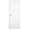 Межкомнатная дверь ART Lite Eleganza ДГ цвет Белая эмаль кромка нет 