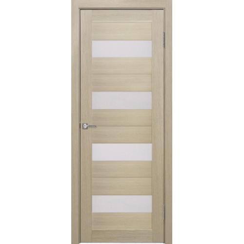 Межкомнатная дверь Portas 23S(р) цвет Лиственница крем стекло мателюкс матовое