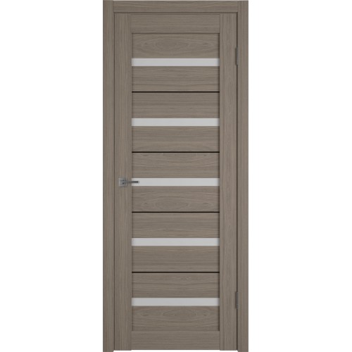 Межкомнатная дверь Atum Pro AL7 White Cloud цвет Brun oak стекло white cloud