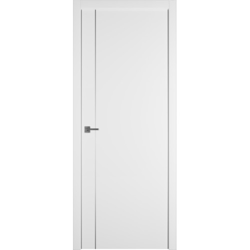 Межкомнатная дверь Urban 1 V цвет Ice кромка Silver Edge 