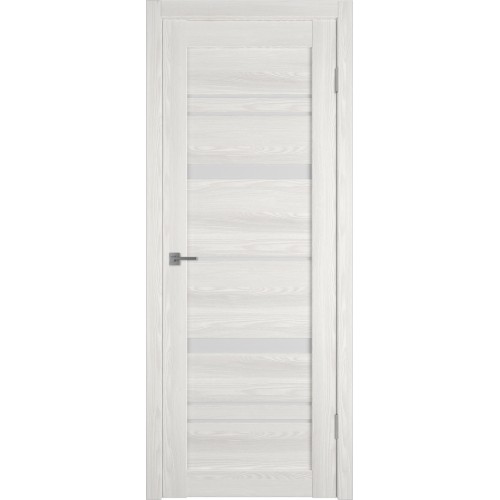 Межкомнатная дверь Atum Pro Х25 White Cloud цвет Bianco Р стекло white cloud