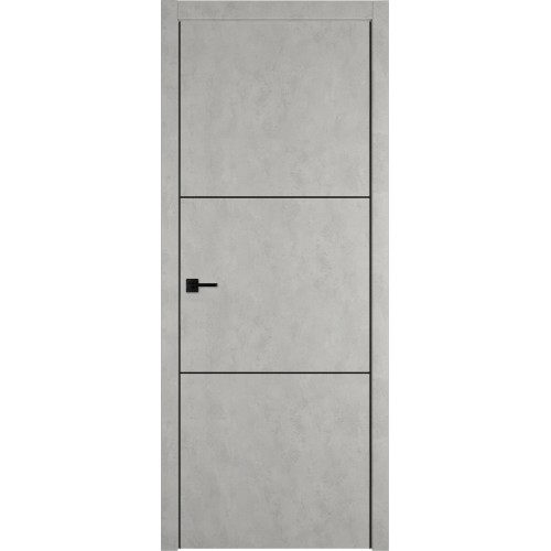 Межкомнатная дверь Urban 2 цвет Antic loft кромка Black Edge 