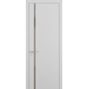 Межкомнатная дверь Квалитет К1 цвет Матовый Серый кромка ABS стекло Matelac Silver Bronze