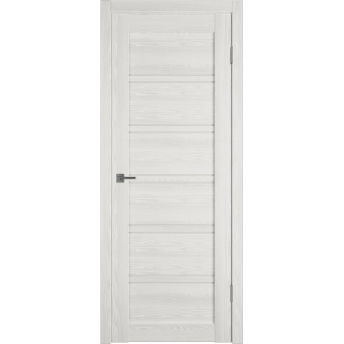 Межкомнатная дверь Atum Pro Х28 White Cloud цвет Bianco Р стекло white cloud