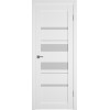 Межкомнатная дверь Emalex E29 ДО цвет Ice стекло white cloud